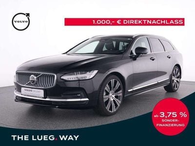Gebraucht Volvo V90 Ultimate 197 PS (144 kW) 2023 Schwarz onyx black / metallic Kombi