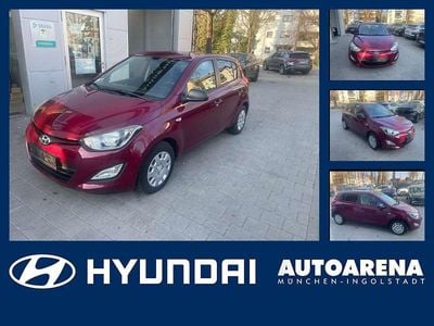 Gebraucht Hyundai i20 Edition 86 PS (63 kW) 2014 Wine red / mic Kleinwagen