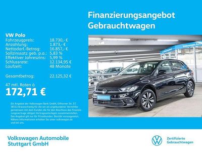 Gebraucht VW Polo Goal 95 PS (69 kW) 2025 Schwarz Kleinwagen