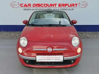 Gebraucht Fiat 500 Lounge 75 PS (55 kW) 2008 Rot Kleinwagen