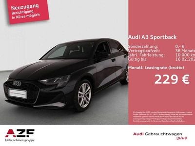 Mythosschwarz metallic Gebraucht 2025 Audi A3 Advanced Limousine | 29.980 € (Guter Preis)