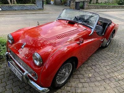 Usata Triumph TR3 101 CV (74 kW) 1960 Rosso Cabrio