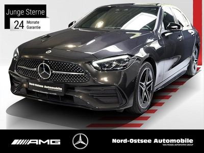 Metalliclack graphitgrau Gebraucht 2022 Mercedes C300e AMG Limousine | 37.990 € (Teuer)