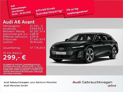 Gebraucht Audi A6 Performance 204 PS (150 kW) 2025 Grün Kombi