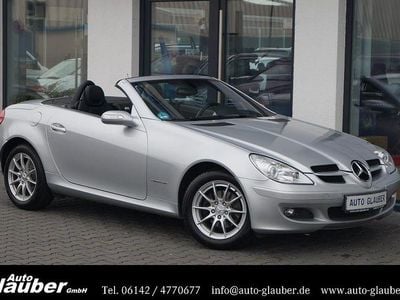Gebraucht Mercedes SLK200 163 PS (119 kW) 2007 Silber Cabrio