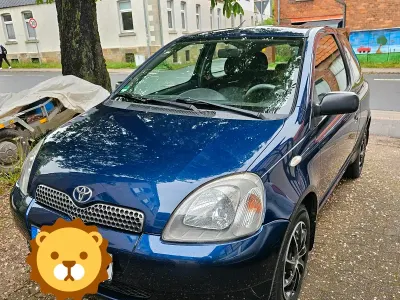 Brugt Toyota Yaris 87 HK (63 kW) 2003 Blå Hatchback