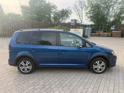 Gebraucht VW Touran Cross 140 PS (102 kW) 2008 Blau Van / Kleinbus