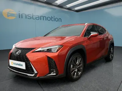 Begagnad Lexus UX 250h Sport Line 184 HK (135 kW) 2023 Orange SUV