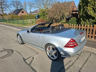 Gebraucht Mercedes SLK230 197 PS (144 kW) 2001 Silber Cabrio
