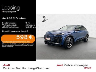 Gebraucht Audi Q6 e-tron S-Line 225 kW (306 PS) 2025 Blau SUV