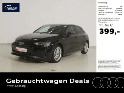 Brugt Audi A3 S-Line 150 HK (110 kW) 2025 Sort Sedan