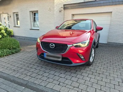 Gebraucht Mazda CX-3 Exclusive-Line 105 PS (77 kW) 2017 Rot SUV