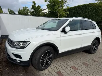 Gebraucht VW Tiguan Highline 150 PS (110 kW) 2018 Weiß SUV