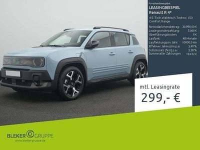 Neu Renault R4 Komfort 110 kW (150 PS) 2026 Kumulusblau Limousine