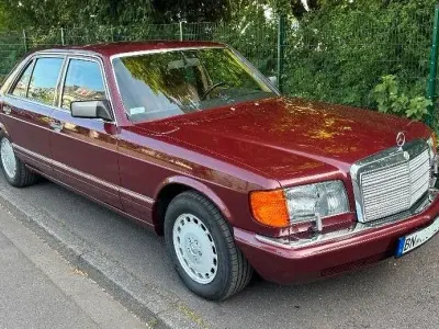 Gebraucht Mercedes 420 231 PS (169 kW) 1991 Rot Limousine