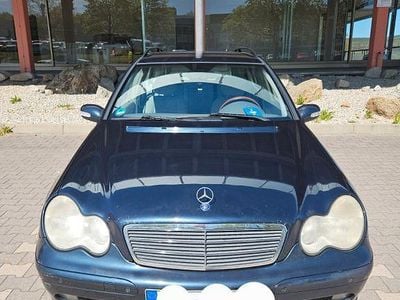 Usata Mercedes C180 Classic 143 CV (105 kW) 2003 Blu Berlina