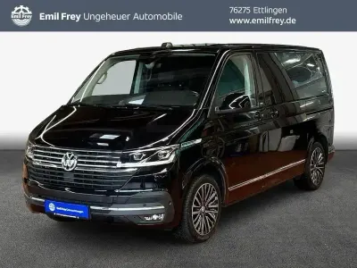 Second-hand VW Multivan Generation Six 204 CP (150 kW) 2022 Negru Monovolum
