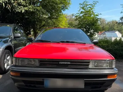 Gebraucht Toyota Corolla 75 PS (55 kW) 1989 Rot Kombi