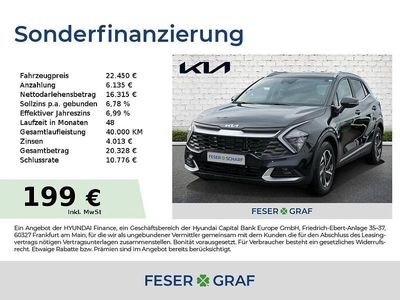 Gebraucht Kia Sportage Comfort 159 PS (116 kW) 2024 Zilinaschwarz SUV