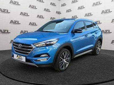 Gebraucht Hyundai Tucson Passion 177 PS (130 kW) 2018 Blau SUV