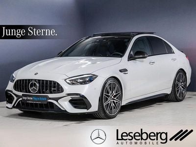 Gebraucht Mercedes C63 AMG AMG 476 PS (350 kW) 2025 Manufaktur opalithweiß bright Limousine