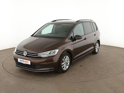 Gebraucht VW Touran Comfortline 110 PS (80 kW) 2016 Braun Van / Kleinbus