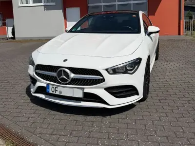 Gebraucht Mercedes CLA180 AMG line 136 PS (100 kW) 2019 Weiß Limousine