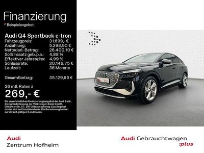 Metallic Gebraucht 2022 Audi Q4 Sportback e-tron S-Line SUV | 31.699 € (Guter Preis)