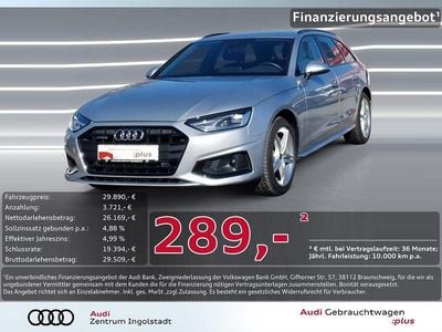 Second-hand Audi A4 Advanced 204 CP (150 kW) 2022 Argintiu Break