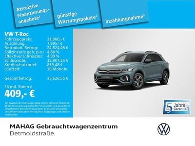Used VW T-Roc IQ Drive 150 HP (110 kW) 2025 Blue SUV