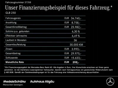 Gebraucht Mercedes GLB250 Progressive 224 PS (164 kW) 2021 Rot SUV