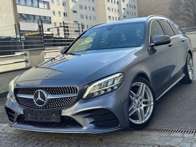 Gebraucht Mercedes C220 AMG line 194 PS (142 kW) 2019 Grau Kombi