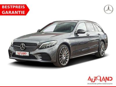 Gebraucht Mercedes C300 AMG line 258 PS (189 kW) 2019 Selenitgrau metallic Kombi