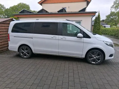 Gebraucht Mercedes V250 190 PS (139 kW) 2017 Weiß Van / Kleinbus