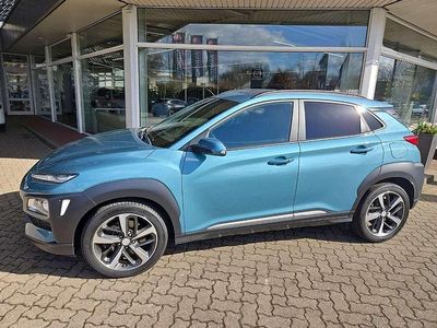 Gebraucht Hyundai Kona Premium 177 PS (130 kW) 2018 Ceramic blue SUV