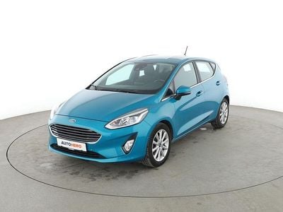 Gebraucht Ford Fiesta Titanium 101 PS (74 kW) 2018 Blau Limousine