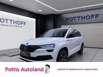 Gebraucht Skoda Karoq SportLine 150 PS (110 kW) 2021 Weiss SUV