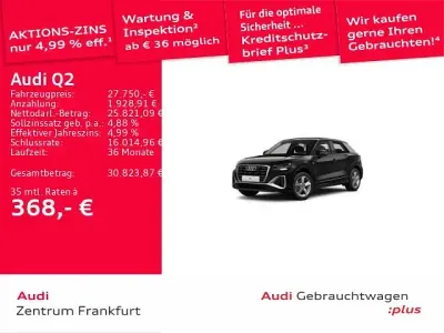 Usata Audi Q2 S-Line 150 CV (110 kW) 2023 Nero SUV