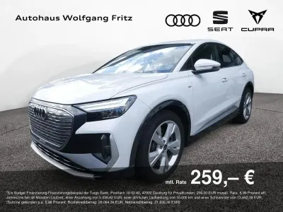 Second-hand Audi Q4 Sportback e-tron Comfort 219 kW (299 CP) 2022 Alb SUV