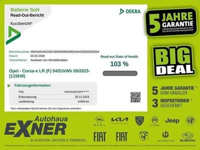 Schwarz Gebraucht 2023 Opel Corsa-e Kleinwagen | 16.890 € (Guter Preis)