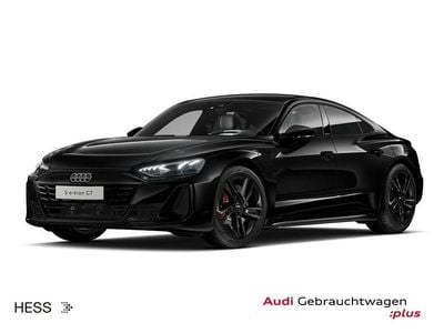 Mythosschwarz metallic Gebraucht 2025 Audi e-tron GT quattro Sport Limousine | 99.659 € (Guter Preis)