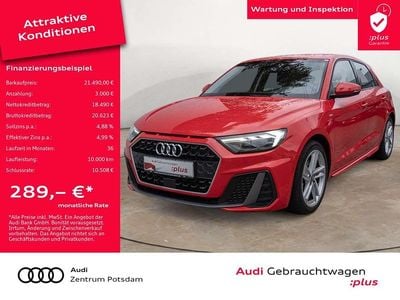 Gebraucht Audi A1 Sportback S-Line 150 PS (110 kW) 2020 Misanorot Kleinwagen