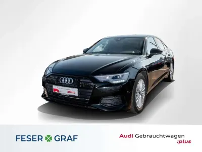 Gebraucht Audi A6 Design 265 PS (194 kW) 2021 Mythosschwarz metallic Limousine