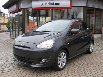 Usata Mitsubishi Space Star Top 80 CV (58 kW) 2015 Nero Berlina