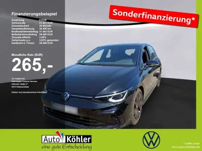Gebraucht VW Golf VIII R-line 150 PS (110 kW) 2024 Schwarz Limousine