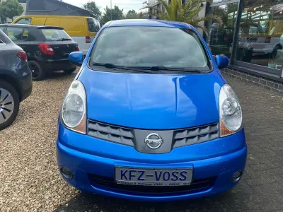 Gebraucht Nissan Note Acenta 88 PS (64 kW) 2007 New blue (m) Kleinwagen