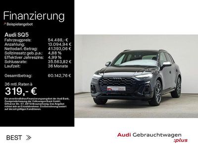 Gebraucht Audi SQ5 Sport 341 PS (250 kW) 2023 Mythosschwarz metallic (metallic) SUV