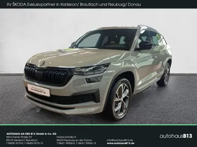 Gebraucht Skoda Kodiaq SportLine 190 PS (139 kW) 2023 Stahlgrau SUV