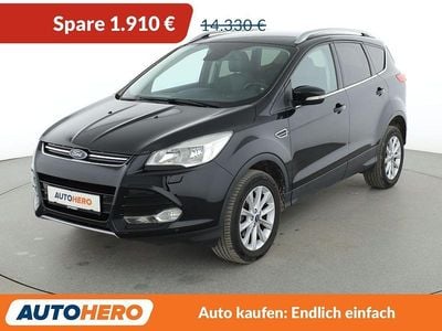 Gebraucht Ford Kuga Titanium 150 PS (110 kW) 2016 Schwarz SUV