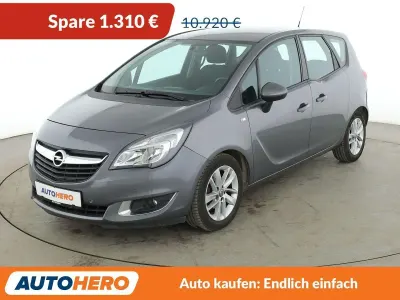 Gebraucht Opel Meriva drive 120 PS (88 kW) 2016 Grau Van / Kleinbus